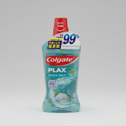 Colgate Plax Active Salt Mouthwash 1L