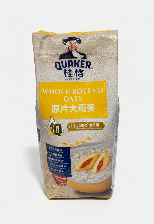 Quaker Whole Rolled Oats 800G