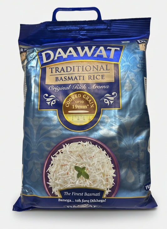 Daawat Traditional Basmati Rice 5kg