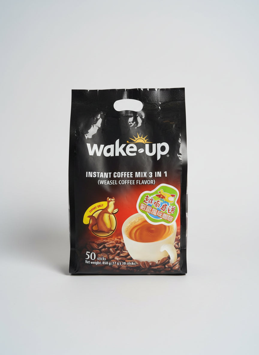 Wake-Up Weasel Flavour 3in1 Instant Coffee 850G 50pcs