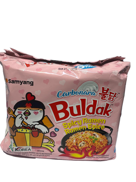 samyang Carbonara Spicy Ramen