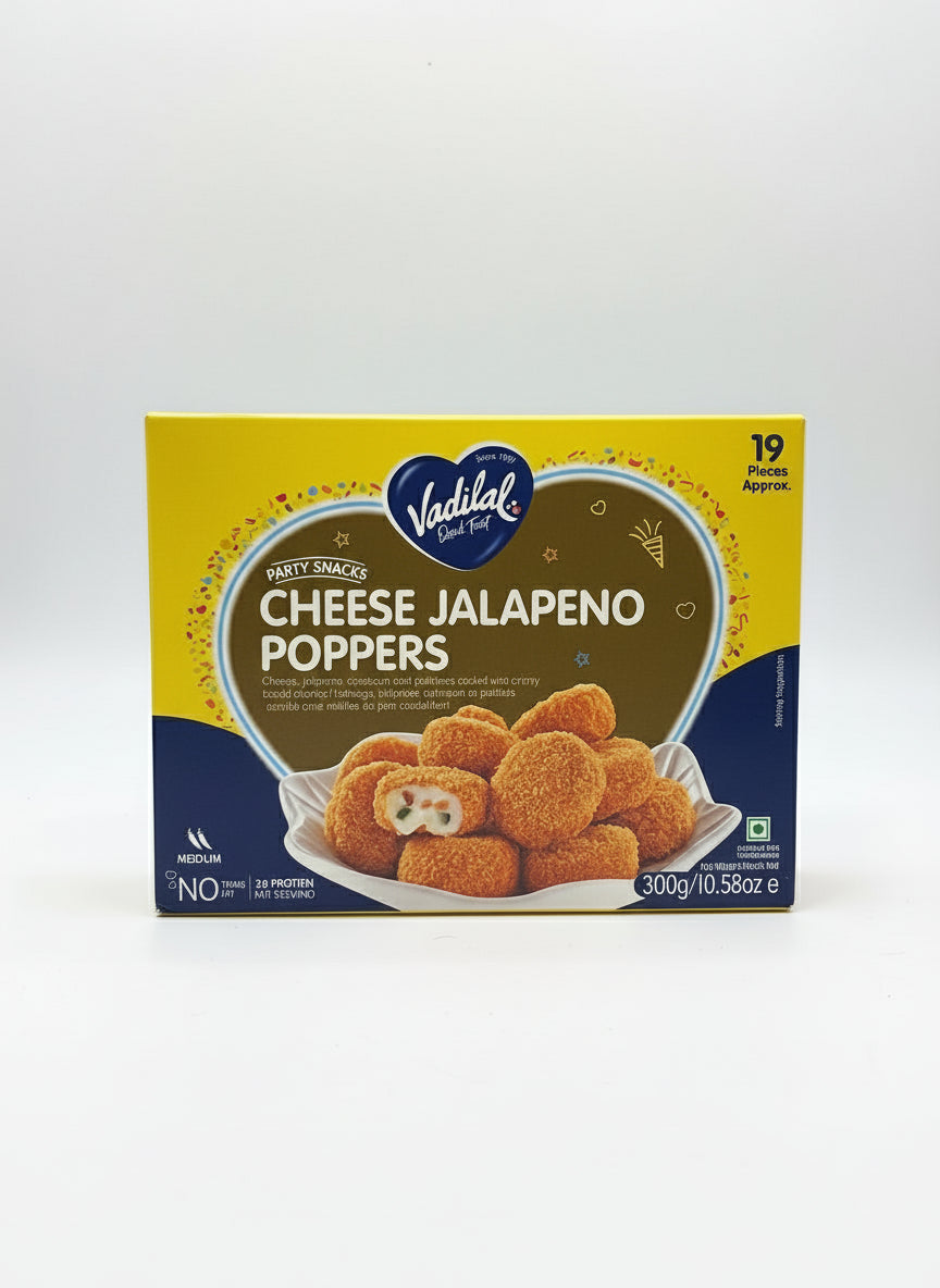 Cheese Jalapeno Poppers 300g (Halal)