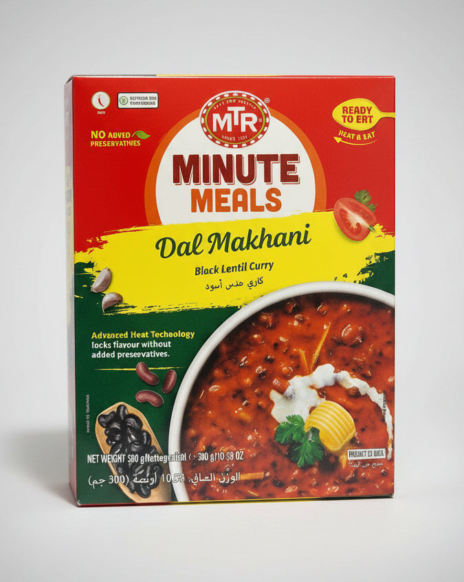 Ready To Eat Mixed Black Lentil Curry 300G (Dal Makhani)