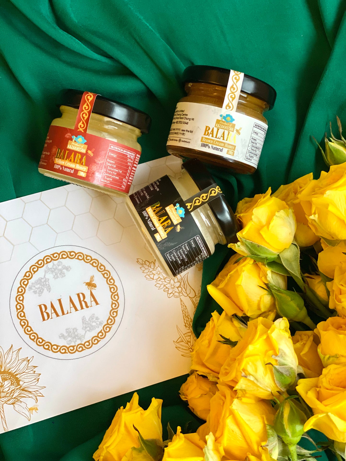 Mother's Day Gift Set - Mini Cream Honey Trio