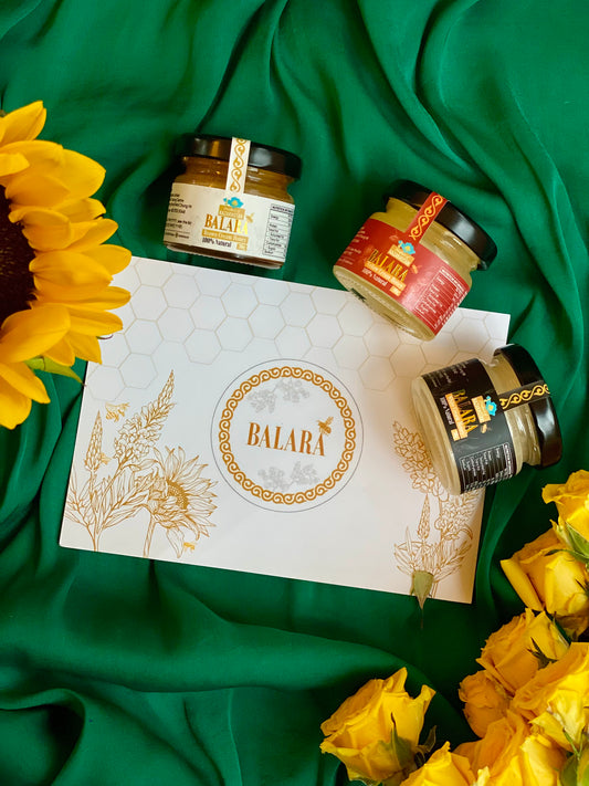Mother's Day Gift Set - Mini Cream Honey Trio