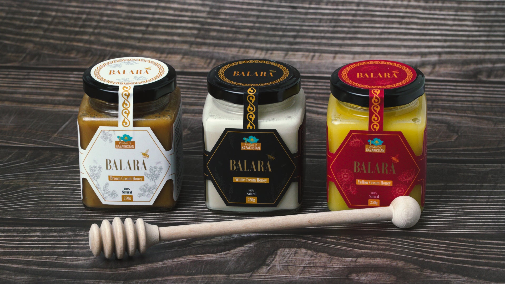 Balara 100% organic cream honey 